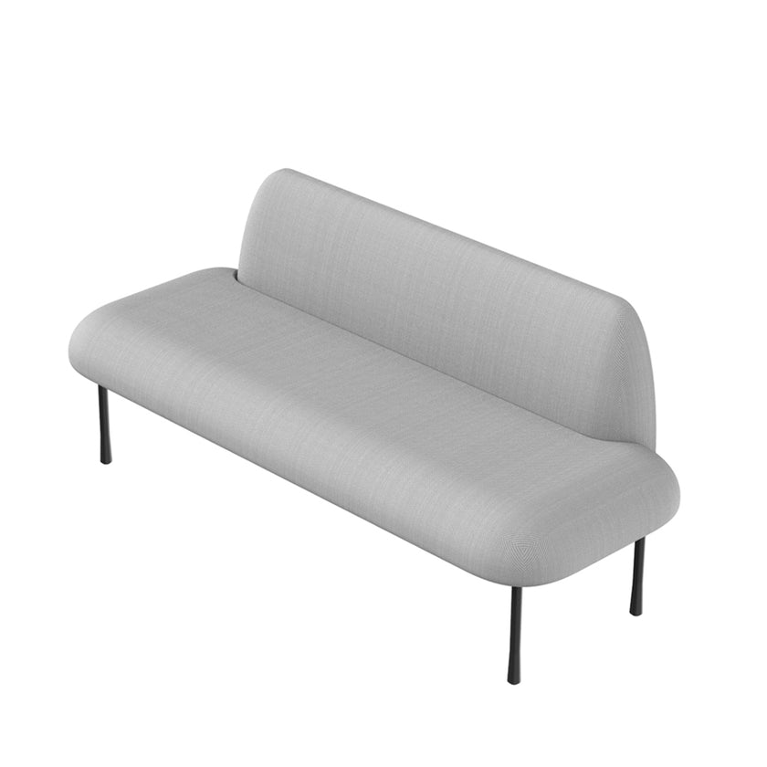 Evolve Large Office Pod - Meet | Rear Utility Panel (4 Person)