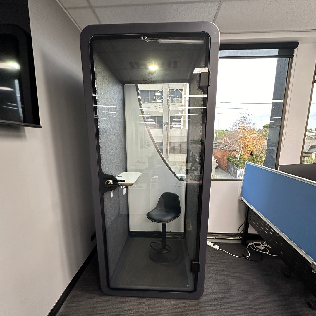 Silent Phone Booth Small White | Humble Office
