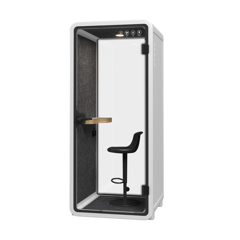 Silent Phone Booth Small White