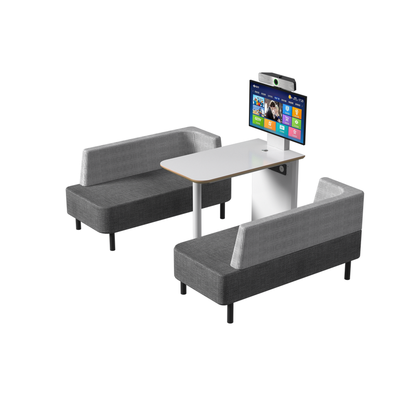 Silent Large Meeting Office Pod Black (4 Person)